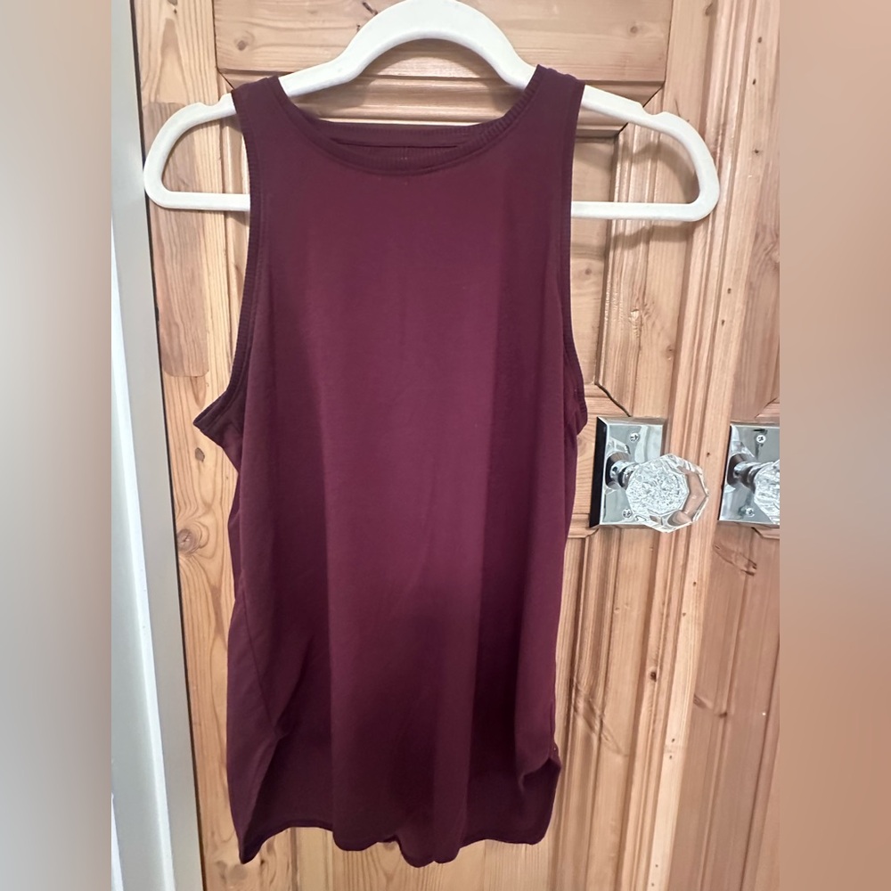 Athleta Burgundy Tank Top